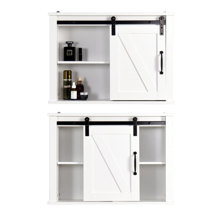 https://assets.wfcdn.com/im/98125024/resize-h755-w755%5Ecompr-r85/1817/181733598/Wall+Mount+Bathroom+Cabinet+with+2+Adjustable+Shelves%2C+Medicine+Cabinet+with+Sliding+Barn+Door.jpg