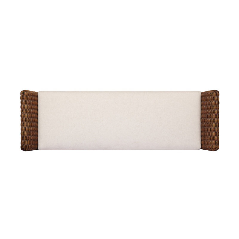 Fiora Rattan Bench