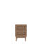 BORDEAUX 2 DRAWER BEDSIDE TABLE