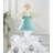 Angel Christmas Tree Topper in Blue