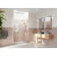 Stellar 58 in. x 78 in. Fully Frameless 3 Panel Inline Hinge Shower Door-1018983955