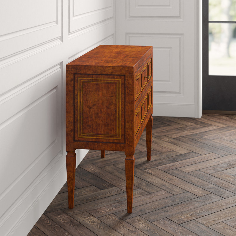 Milan Accent Chest, Oak