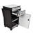 WorkplaceEssentials Multi-Media Work Center AV Cart with Lockable Storage
