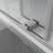 48'' W 76'' H Frameless Rectangle Reversible Shower Stall-61571064