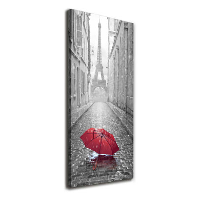 Parasol France - Wrapped Canvas Print