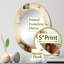 Pinnel - Miroir mural moderne ovale-81623050