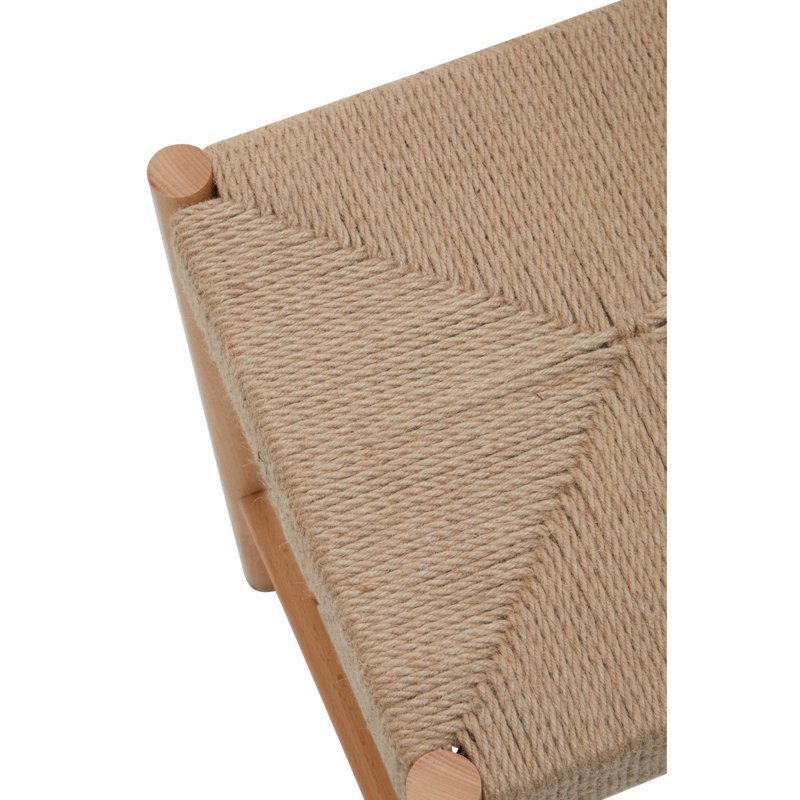 Obryan Solid Wood Accent Stool