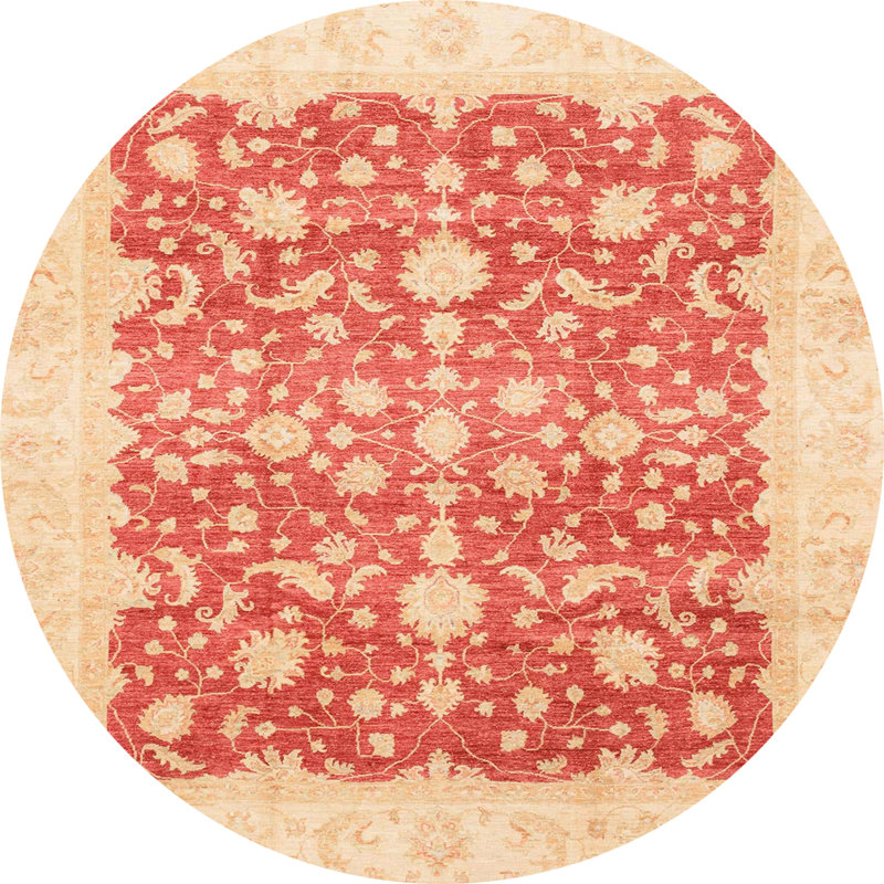 Tapis abstrait moderne 3856, Rond 4 pi