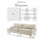 Emrie 2 Seater Chenille Sofa