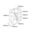  Kids Dolls House with Handcrafted Wood Furniture Accessories