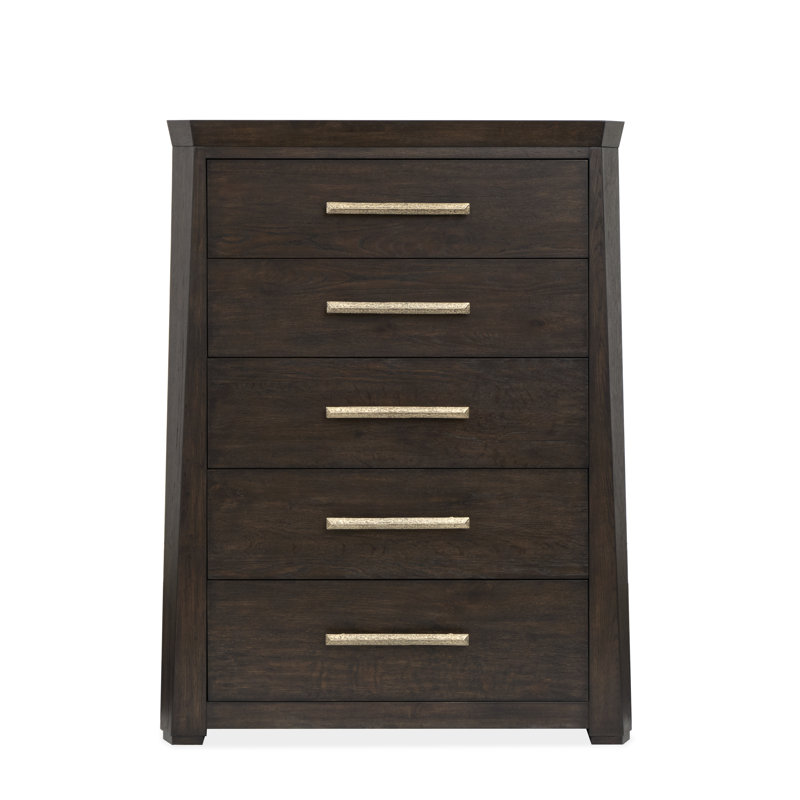 Très grande commode à 2 tiroirs avec miroir et commode, Six articles : lit, deux tables de chevet, deux c, Très grand lit