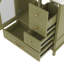 Meuble-lavabo simple autoportant avec 3 tiroirs de rangement-992522056