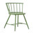 Breaux 70" Iron Gray Metal Base Dining Table And Low Back Windsor Chairs Set - Table And 4 Chairs-934597111-934597110