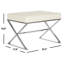 Repose-pieds standard capitonné de 25,2 po Boldberg-899740908