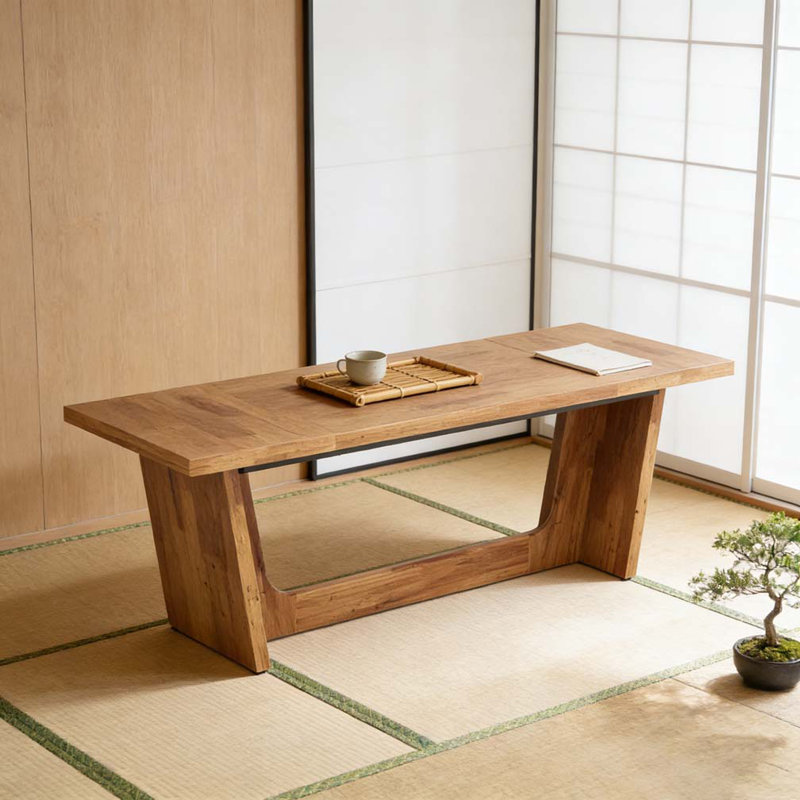 Bureau d'ordinateur en bois
