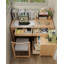 Bureau en L en bois massif avec armoire de rangement intégrée-1029372484-1029372486