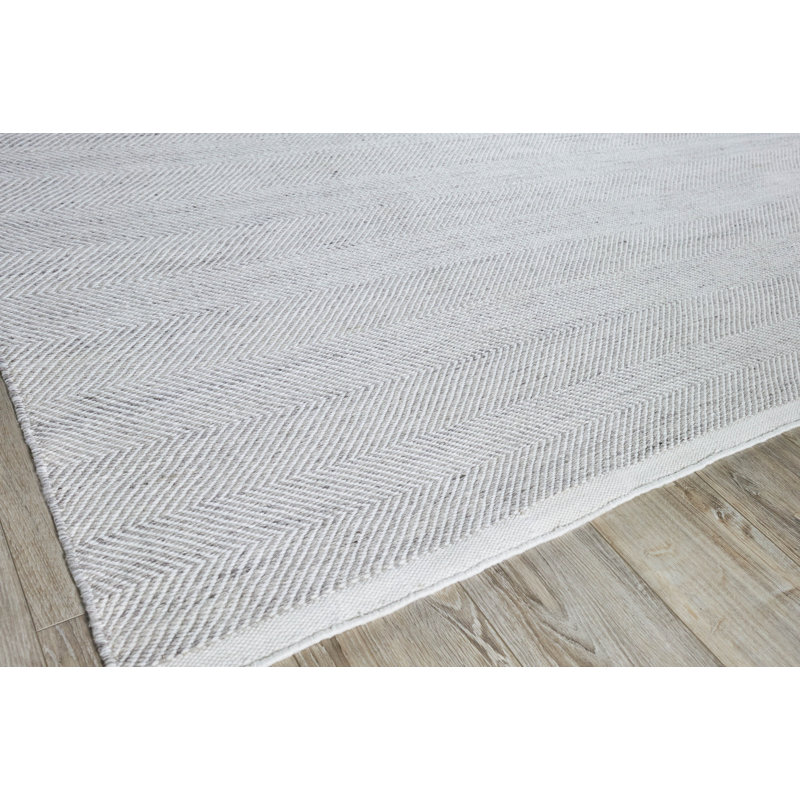 Bintan Chevron Area Rug, Rectangle 5' x 8'