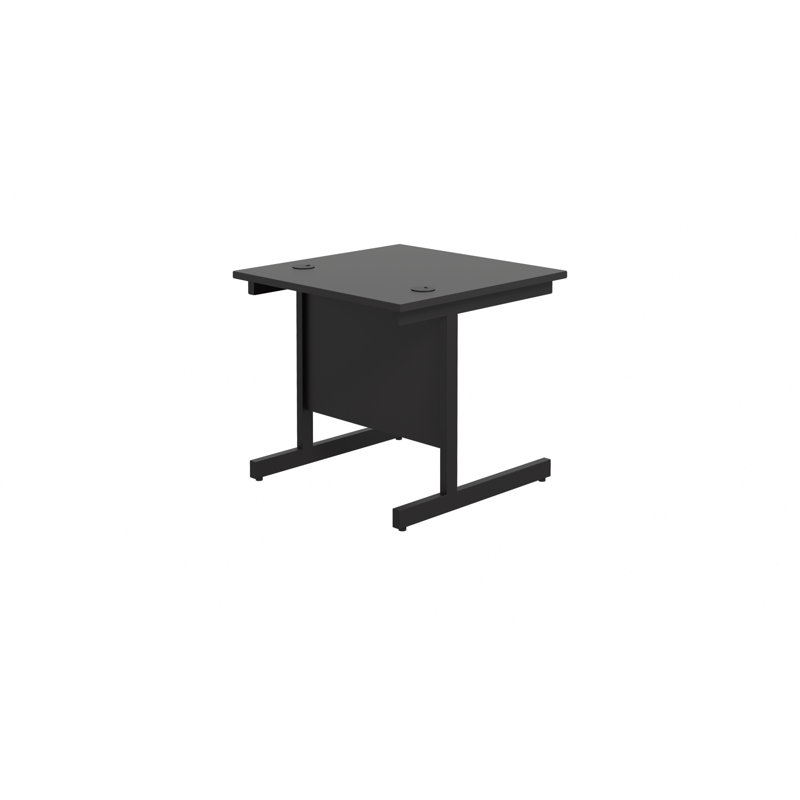 Bouton Metal Base Desk Shell, 73cm H x 80cm W x 80cm D
