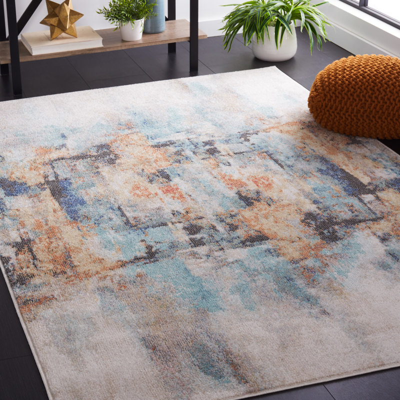 Phoenix 500 Performance Abstract Rug, Rectangle 9' x 12'