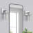 Dimmable Armed Sconces Wall Sconces with Glass Shade