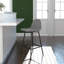 Henrine Upholstered Counter Stool with Metal Frame-277268264