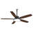 Cissline 52" Wet Plug-in Outdoor/Indoor Ceiling Fan with Light and Remote, IP65 Waterproof for Patio/Porch