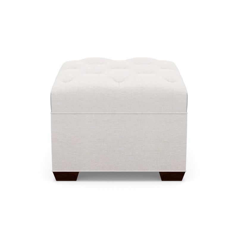 Square Ottoman, Walnut, 9637-86