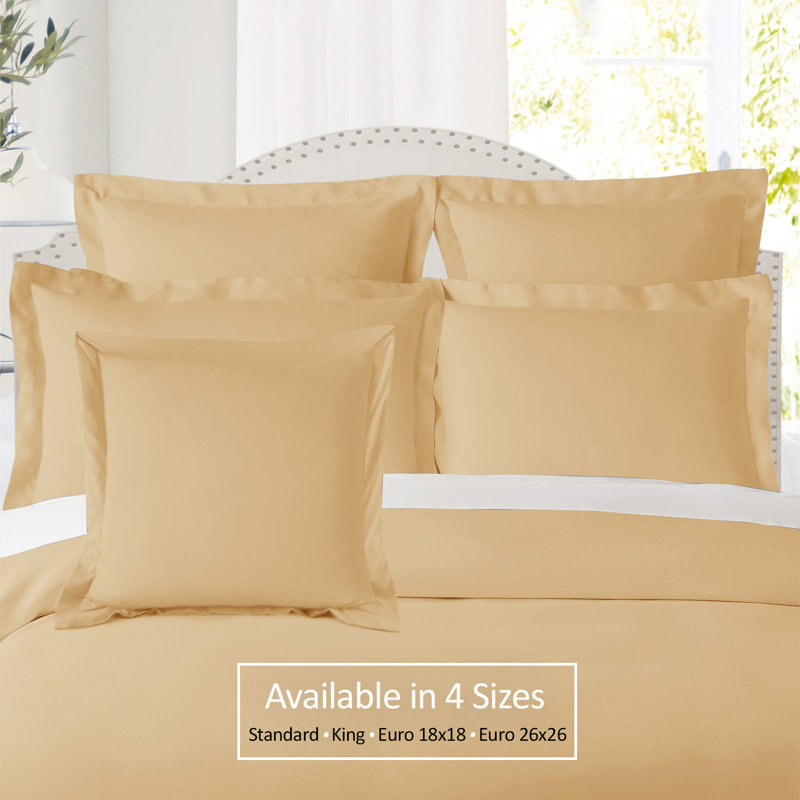 Polyester Bedding, 18" x 18", Camel