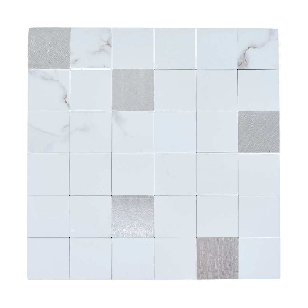 10Pcs Self-Adhesive Marble Wall Tile Stickers