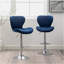 Ensemble de 2 tabourets de bar rotatifs réglables Ellston-831761522