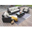 Ensemble de conversation pour 6 personnes avec coussins Rochford-609008608-609008611
