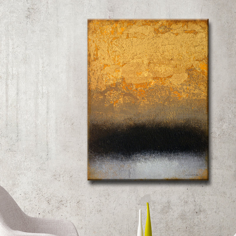 «Gilded Skies» par Norman Wyatt Jr. - reproduction sur toile tendue, H 30 po x l 20 po x P 1,5 po