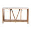 Modern 2-Tier Farmhouse Entryway Living Room Console Accent Table-1529640312