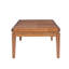 Ensemble de mobilier d'extérieur 5 pièces, ensemble de conversation en bois d'acacia avec structure en corde tissée à la main, coussins en tissu hydrofuge
