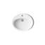 Farmington Metal Oval Drop-In Bathroom Sink with Overflow-1097809825