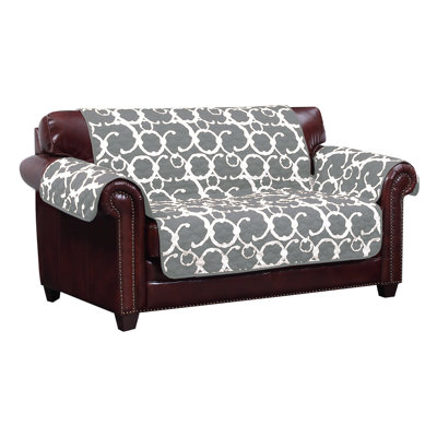 Margret Box Cushion Loveseat Slipcover
