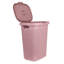Panier à linge mince 60 L, panier à linge, couvercle, plastique-111360887-111360886