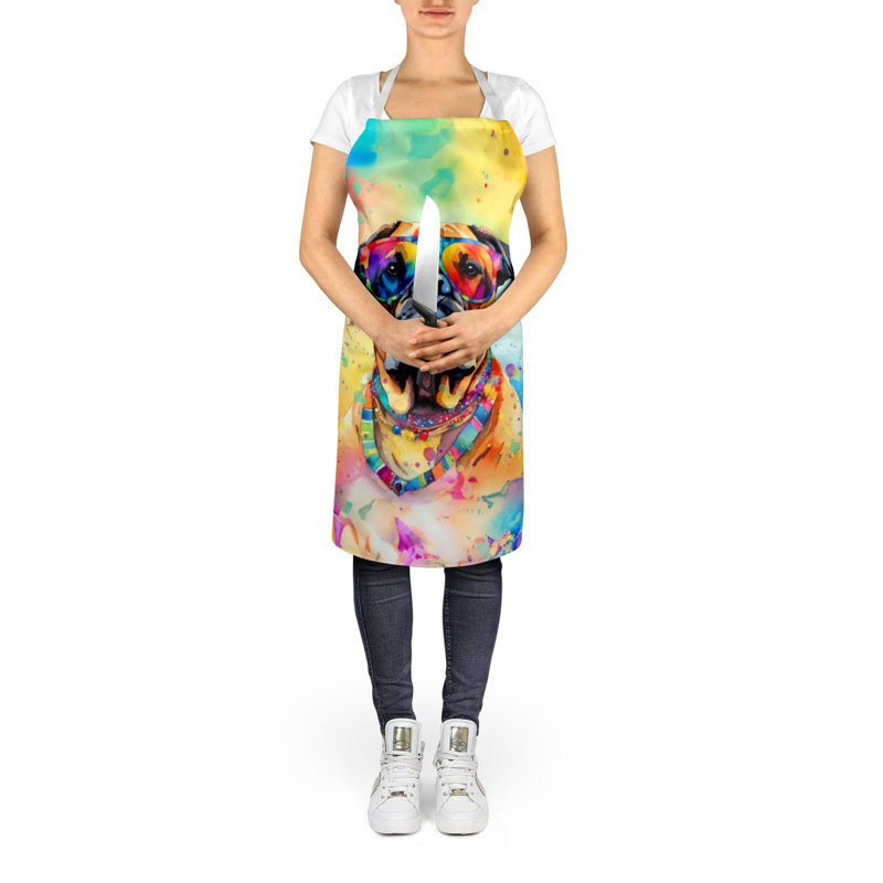 No Pattern Bib Apron
