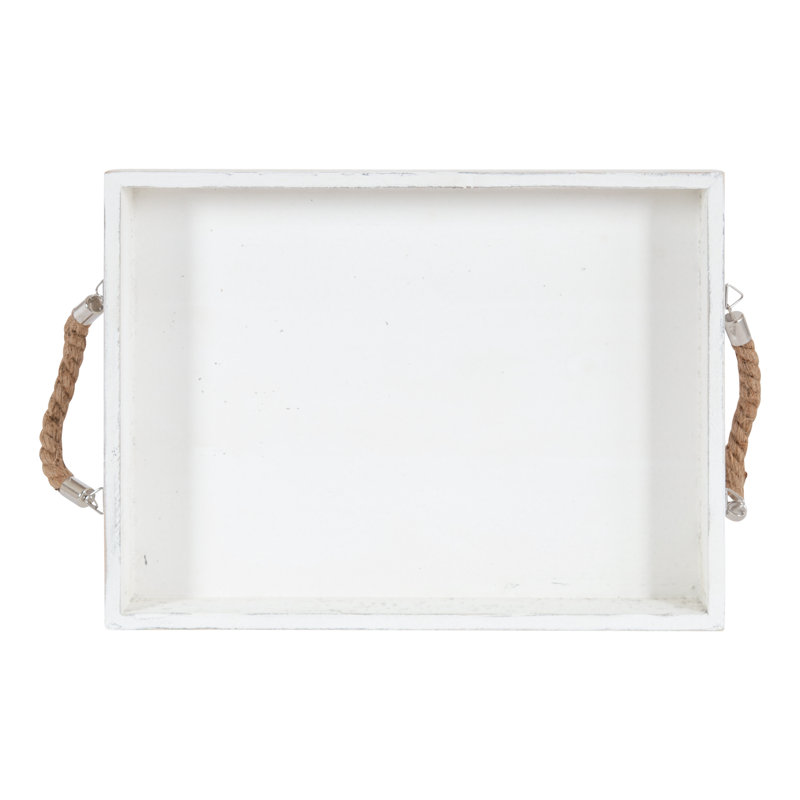 Akanksha Wood Tray, 13" H x 17" W