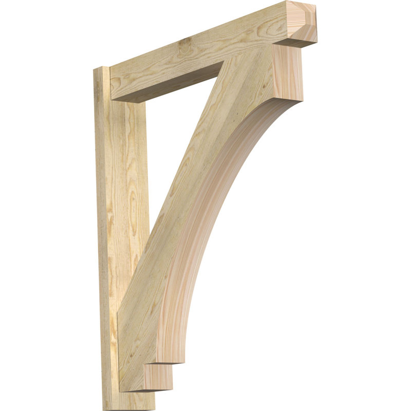 Persienne impériale, Sapin Douglas de 6 po (sciage brut), P 36 po x H 40 po