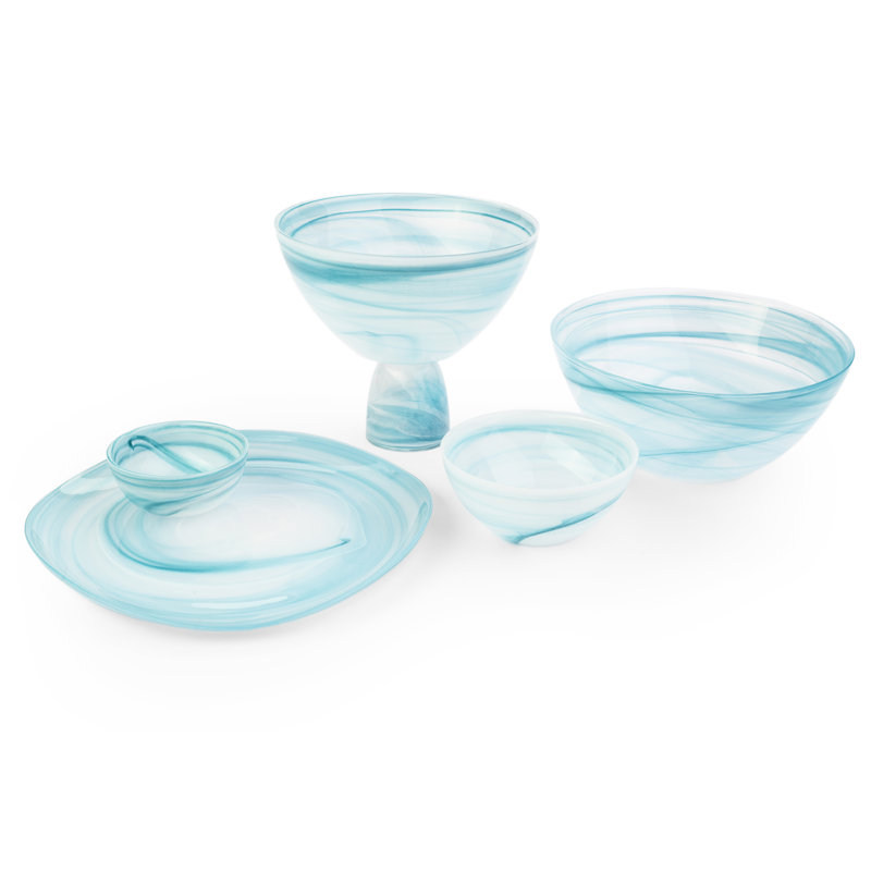 Présentoir à gâteaux en verre Gjyltene