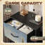 Commode pour chambre à coucher avec 4 tiroirs de rangement Lake Siskiyou Mont Shasta Commode avec commode en acier