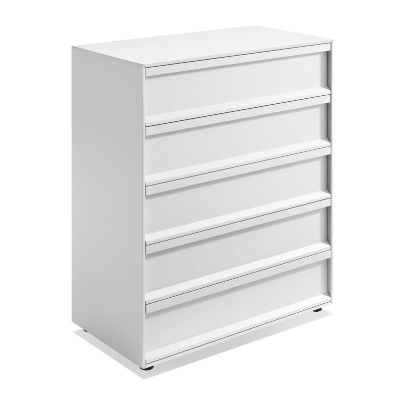 Superchoice 5 Drawer Dresser, White