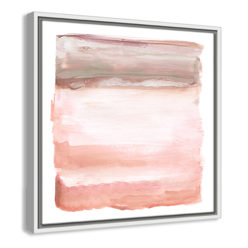 «Lakeland Boho Sky I» par Nan - reproduction encadrée sur toile, Blanc, H 17,5 po x l 17,5 po x P 2 po