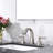 Widespread Bathroom Sink Faucets Two Handle 3 Hole Vanity Bath Faucet  With Drain Assembly-110712650