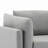 Linen 50" Wide Oversized Armchair with Ottoman-236306651