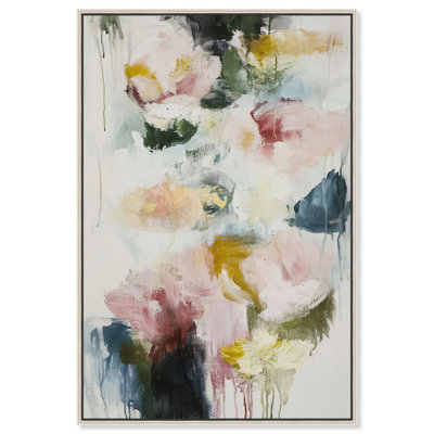 Décoration murale moderne "Dripping Colours I" par Art Remedy