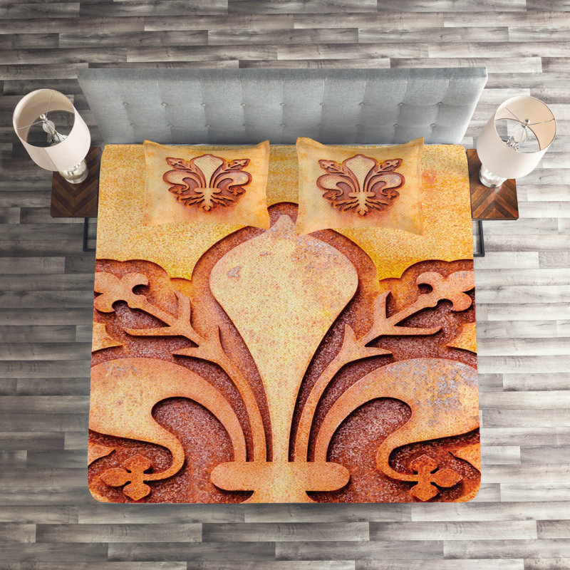 Eclectic Polyester Coverlet