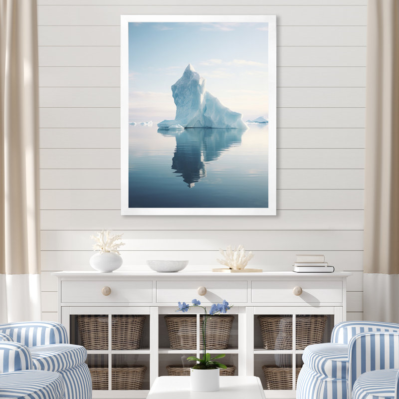 Reproduction sur toile Lockeland, H 20 po x l 12 po x P 1 po, Cadre photo blanc