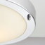 Frosted Glass Flush Mount